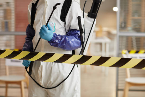 Professional Biohazard Cleanup technician working in Superior, WI